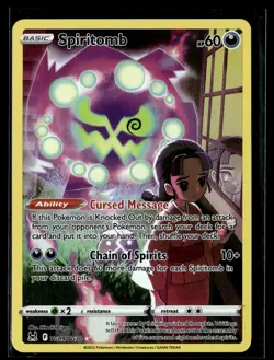 Pokemon TCG SWSH11: Lost Origin Trainer Gallery #TG09/TG30 Spiritomb - Image 1