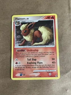 Flareon 19/111 Rising Rivals Non Holo Pokemon Card - Image 1