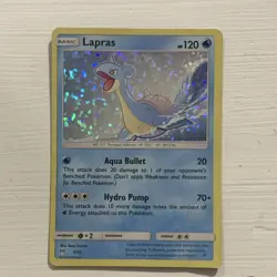 Pokemon Company Lapras McDonald's 2019 Holo Promo 005/012 Basic 120 HP English - Image 1