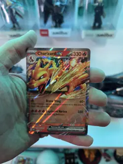2024 Pokemon Scarlet & Violet Black Star Promo Charizard EX SVP161 #161 NM - Image 1