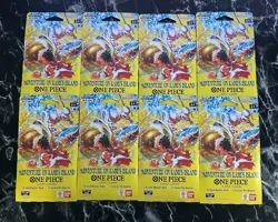 One Piece OP15 Sleeved Booster Pack [Lot of 8] - Image 1