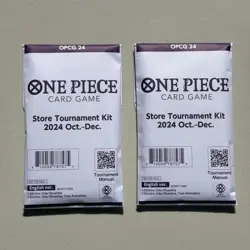 2x One Piece Card Game Store Tournament Kit 2024 (Oct-Dec) OPCG 24 - English - Image 1