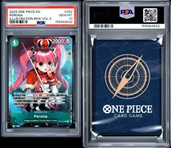 Perona (Illustration Box Vol.4) OP09-034 One Piece Promotion Cards PSA 10 - Image 3