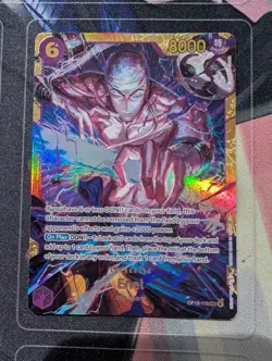 Bandai One Piece Card Game Enel OP15-118 SEC Alt Art Foil 8000 English - Image 1