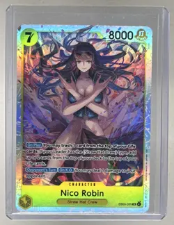 Nico Robin 2026 One Piece Heroines Edition #EB03-055 Super Rare - Image 1