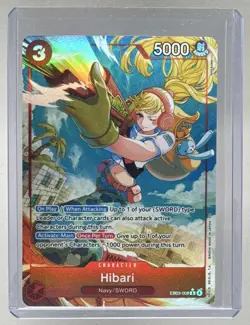 Hibari 2026 One Piece Heroines Edition #EB03-008 Rare - Image 1