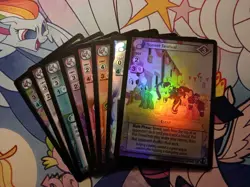 My Little Pony CCG Mixed Lot Of 9 Cards - Image 1
