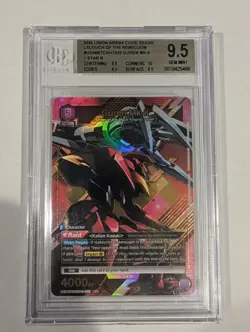 BGS 9.5 Union Arena Guren Mk-II Code Geass Rare CGC 10 CGH-1-023 Card - Image 1