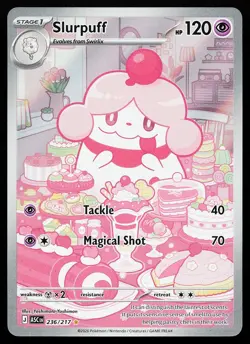 Slurpuff 236/217 Holo Illustration Rare Ascended Heroes Pokemon Card - Image 1