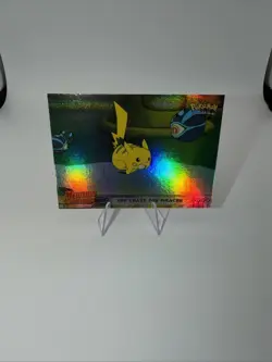 Topps Pokemon Mewtwo Strikes Back The Chace For Pikachu Foil Card - Image 1