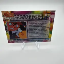 Topps Pokemon Mewtwo Strikes Back The Chace For Pikachu Foil Card - Image 3