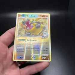 Hippowdon 4 42/111 Reverse Holo Platinum Rising Rivals Set Pokemon Card NM -j - Image 3