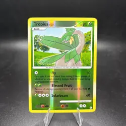 Pokemon Card - Tropius Rising Rivals 52/111 Uncommon Reverse Holo NM -j - Image 1