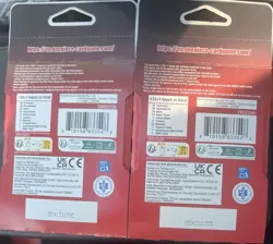 ✅ Lot Of 2 One Piece Card Game Carrying On His Will Sleeved Booster Pack OP 13 - Image 2