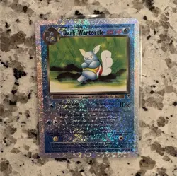 Dark Wartortle 39/110 Legendary Collection Reverse Holo Uncommon Card - Image 1