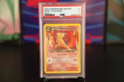 Vintage 2000 Nintendo Pokemon Dark Typhlosion Holo Neo Destiny Card 10/105 PSA 5 - Image 3