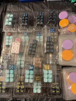Lot of 22 Official Pokemon Trading Card Game TCG Elite Trainer Box ETB Dice Sets - Image 1