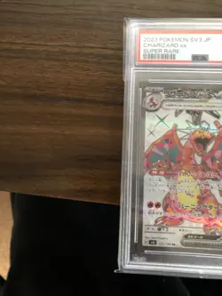pokemon cards psa 10 Charizard /sv3 125/108 ruler of the blackfalme - Image 4