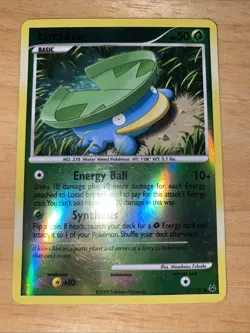 Pokemon Card - Lotad Platinum 81/127 Common Reverse Holo - Image 1