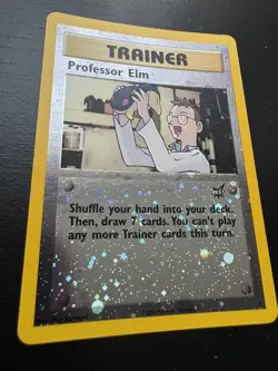 Professor Elm #3 Best of Game 3/9 Promo - Reverse Holo Card SWIRL [D] - Image 1
