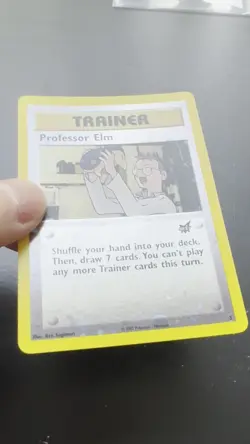 Professor Elm #3 Best of Game 3/9 Promo - Reverse Holo Card SWIRL [D] - Image 2