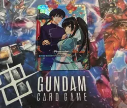 Gundam Card Game Phantom Aria Financier GD04-110 U+ Alternate Alt Art NM - Image 1