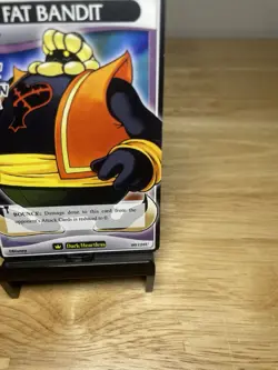 KINGDOM HEARTS TCG - Fat Bandit 60/128C Level 4 A Darkness Awakened Disney Card - Image 4
