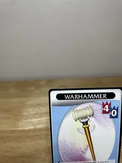 Kingdom Hearts TCG - Base Set Warhammer 44/91C Disney Trading Card Equipment - Image 2