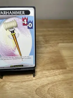 Kingdom Hearts TCG - Base Set Warhammer 44/91C Disney Trading Card Equipment - Image 4