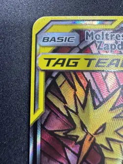 Pokemon TCG Moltres & Zapdos & Articuno GX SM210 Promo TAG TEAM Full Art Holo - Image 5