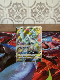 Pokemon White Kyurem GX SM141 Black Star Promo Full Art Holo – NM – Sun & Moon - Image 1