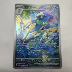 Pokemon TCG Frogadier 89/86 IR Chaos Rising Illustration Rare Near Mint - Image 1