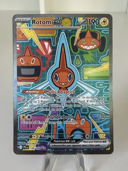 2025 Pokemon Phantasmal Flames Rotom ex Special Illustration Rare #126/094 - Image 1