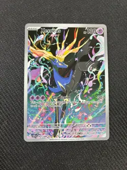 Pokemon TCG Xerneas Illustration Rare Full Art Holo 091/086 Chaos Rising 🔥IR - Image 1