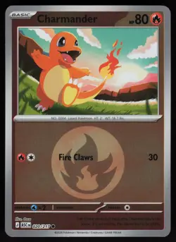 Reverse Holo Charmander (Energy Symbol) 20/217 Ascended Heroes Pokemon TCG Card - Image 1