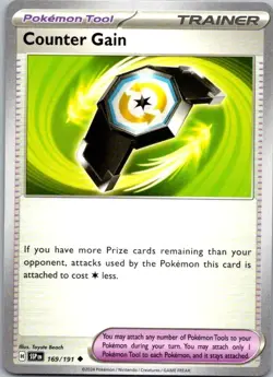 Counter Gain 169/191 SV08: Surging Sparks Pokemon - Image 1