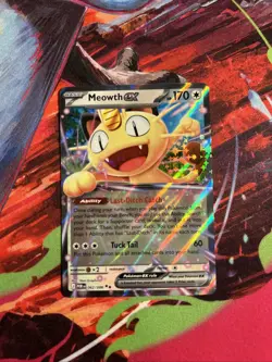 Meowth ex 062/088 Double Rare - Pokemon TCG Perfect Order - NM - Image 1