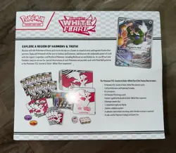 Pokemon Scarlet & Violet White Flare ETB Elite Trainer Box FACTORY SEALED - Image 2