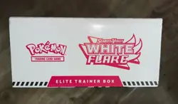Pokemon Scarlet & Violet White Flare ETB Elite Trainer Box FACTORY SEALED - Image 4