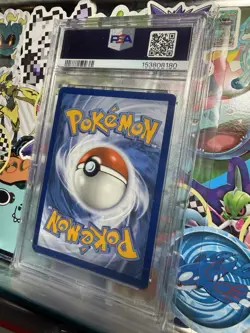 2024 POKEMON RAYQUAZA SWSH029 BLACK STAR PROMO SEA & SKY COSMO HOLO PSA 10 - Image 4