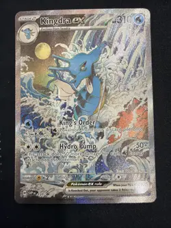 Pokemon Kingdra ex EX 310 HP Sv: Scarlet & Violet Promo Holo 131 English - Image 1