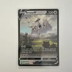 Pokemon Arceus V SWSH204 Sword & Shield Promo Holo English 2022 HP 220 - Image 1