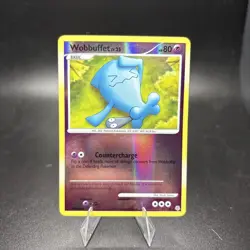 Wobbuffet 41/130 Diamond and Pearl Reverse Holo Pokemon Vintage Near Mint -c - Image 1