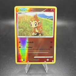 Chimchar 76/130 - [NM] - Reverse Holo - Diamond & Pearl Base Set Pokemon TCG -j - Image 1