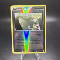 Rival - 113/130 - Pokemon Diamond & Pearl Reverse Holo Rare NM -j - Image 1