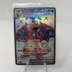 Pokemon Charizard ex 215/197 Obsidian Flames Ultra Rare Full Art Holo NM - Image 1