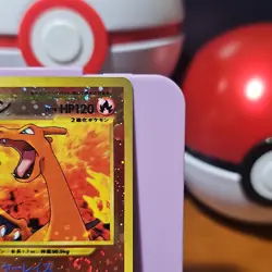 Pokemon TCG Japanese Charizard Neo Premium File 2 Promo Pocket Monsters #006 LP - Image 2