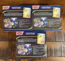 Pokemon Chaos Rising Elite Trainer Box Factory Sealed ETB Lot of 3 - Image 2