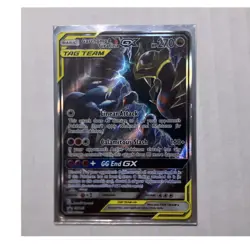 Garchomp & Giratina GX 225/173 Tag Team GX Ultra Rare Holo Japanese Pokemon TCG - Image 1