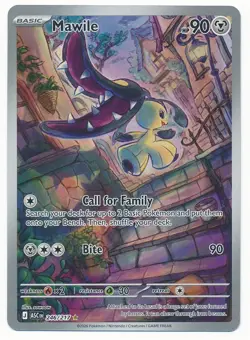 2026 POKEMON ASCENDED HEROES ILLUSTRATION RARE MAWILE #246/217 MINT A - Image 1